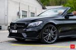 Mercedes-Benz C-Class Cabriolet on Vossen Wheels (VFS10) 2017 года